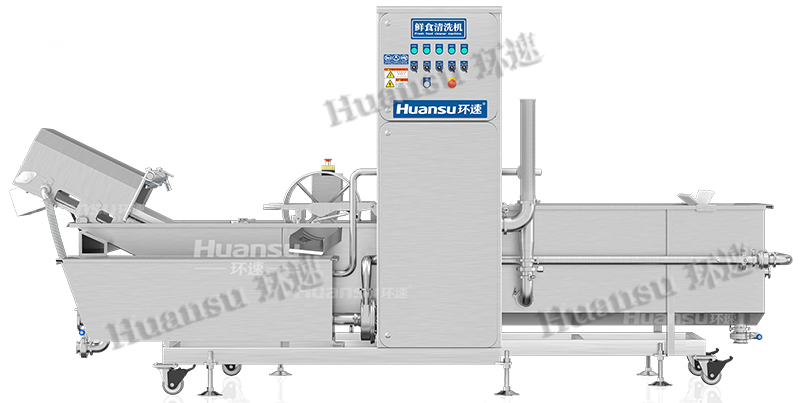 環(huán)速蔬菜清洗機(jī)，處理凈菜的好幫手