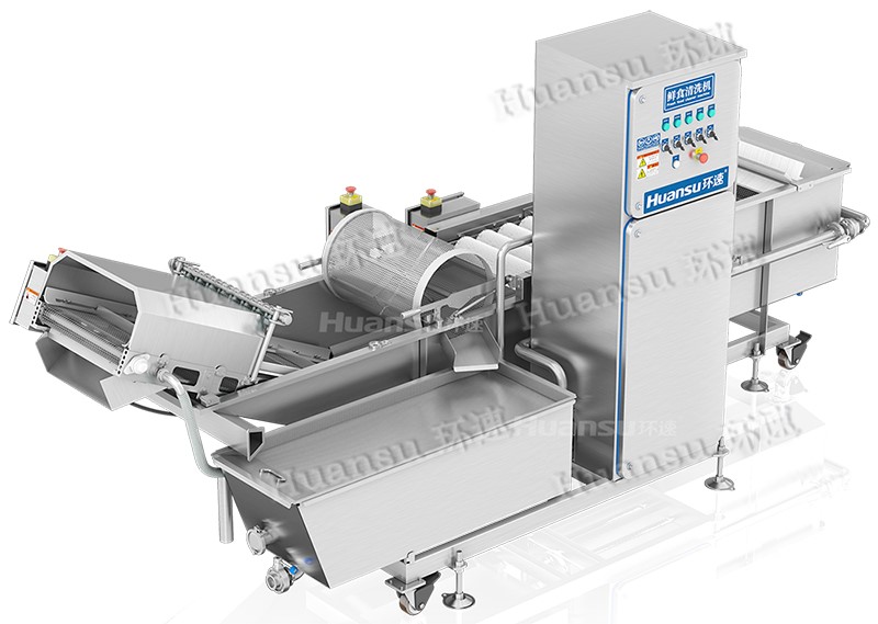 商用果蔬清洗機(jī)，有效清洗多種雜質(zhì)