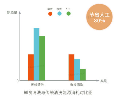 環(huán)速食材批量清洗機，快速洗凈食材！