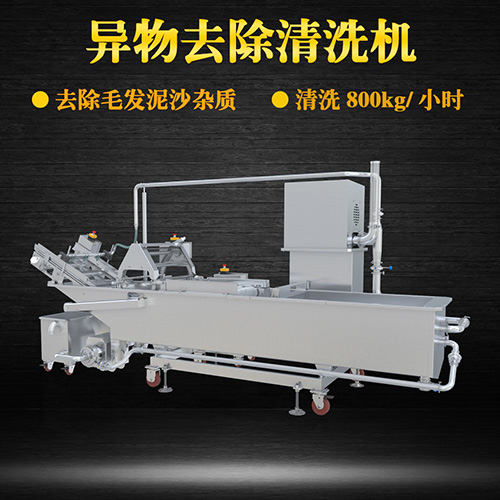 粽子葉氣泡清洗機(jī)，清洗800kg小時(shí)，粽子葉氣泡清洗機(jī)